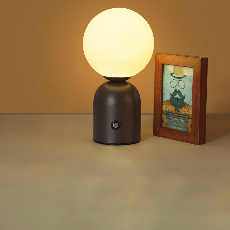 Minimalist LED Table Lamp – Plug-in, 2 W with Acrylic Shade