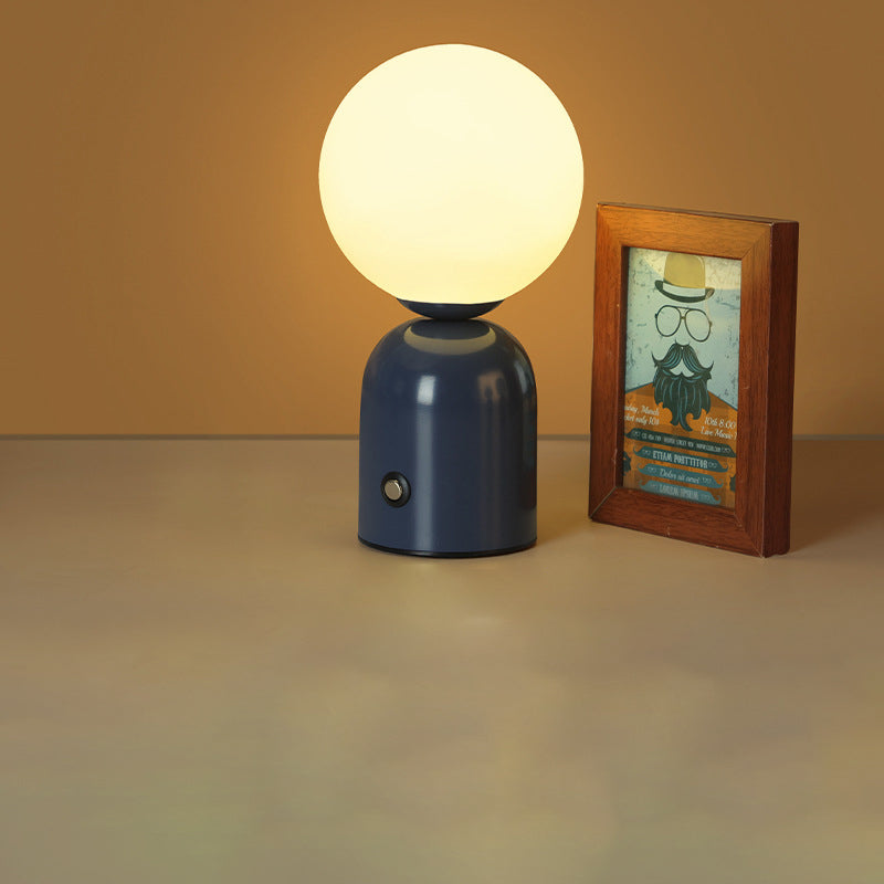 Minimalist LED Table Lamp – Plug-in, 2 W with Acrylic Shade