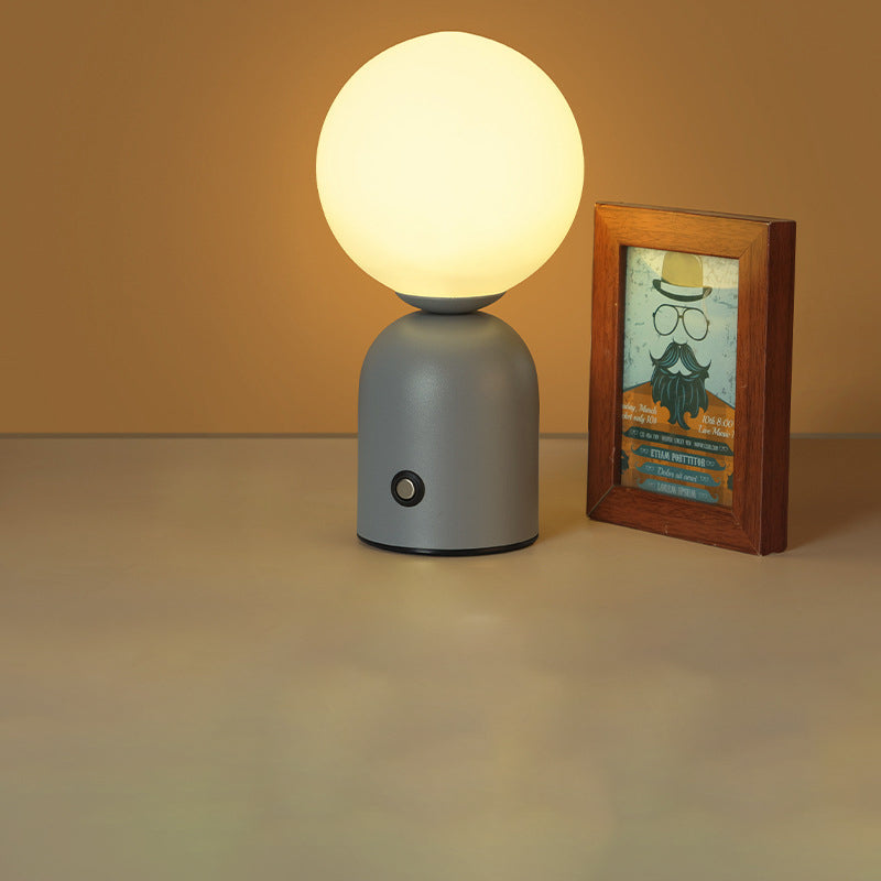 Minimalist LED Table Lamp – Plug-in, 2 W with Acrylic Shade