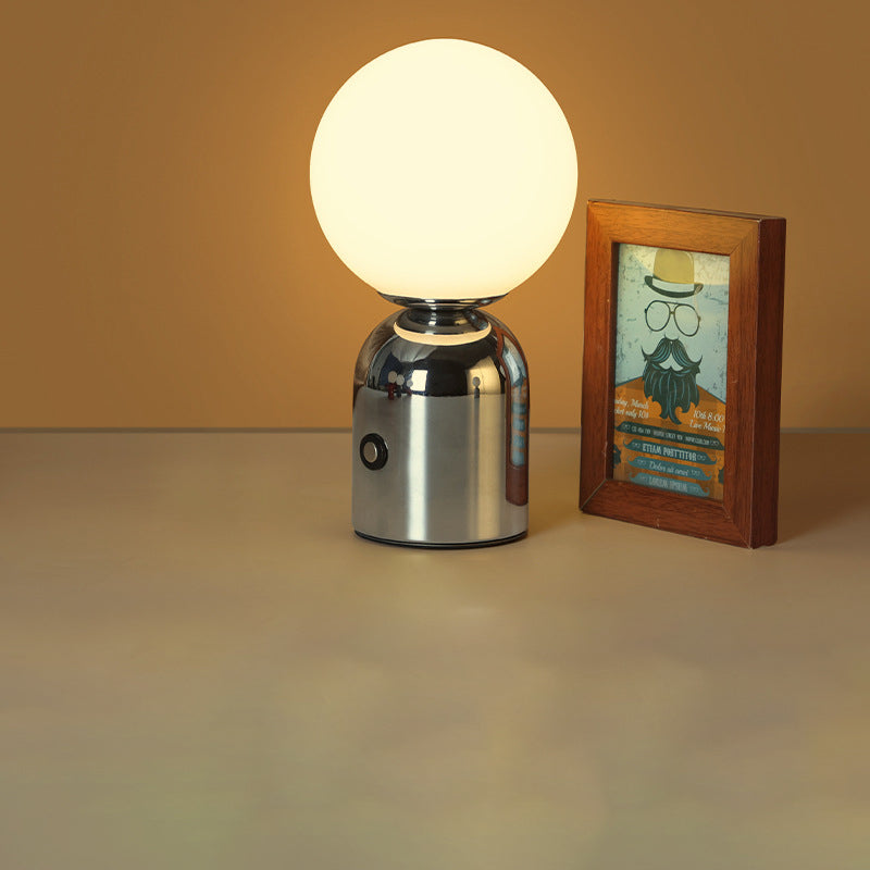 Minimalist LED Table Lamp – Plug-in, 2 W with Acrylic Shade