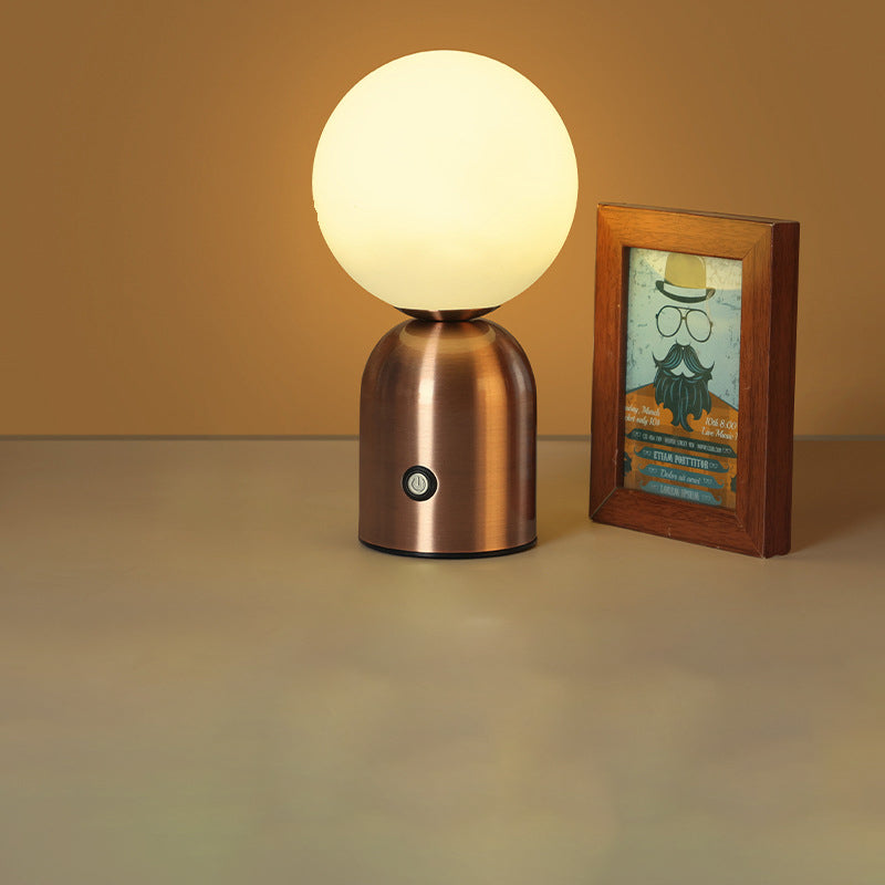Minimalist LED Table Lamp – Plug-in, 2 W with Acrylic Shade
