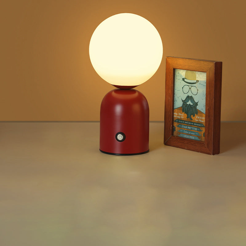 Minimalist LED Table Lamp – Plug-in, 2 W with Acrylic Shade