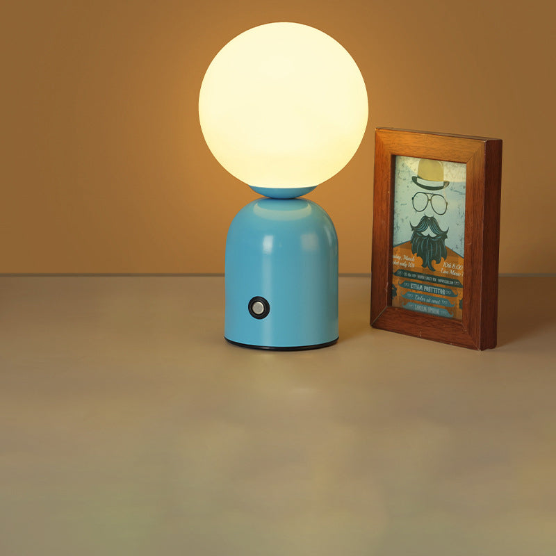 Minimalist LED Table Lamp – Plug-in, 2 W with Acrylic Shade