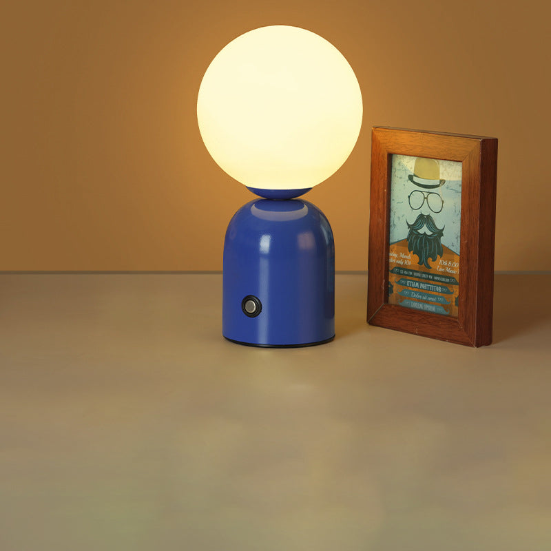 Minimalist LED Table Lamp – Plug-in, 2 W with Acrylic Shade