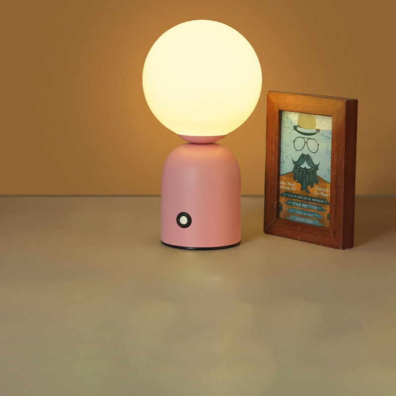 Minimalist LED Table Lamp – Plug-in, 2 W with Acrylic Shade