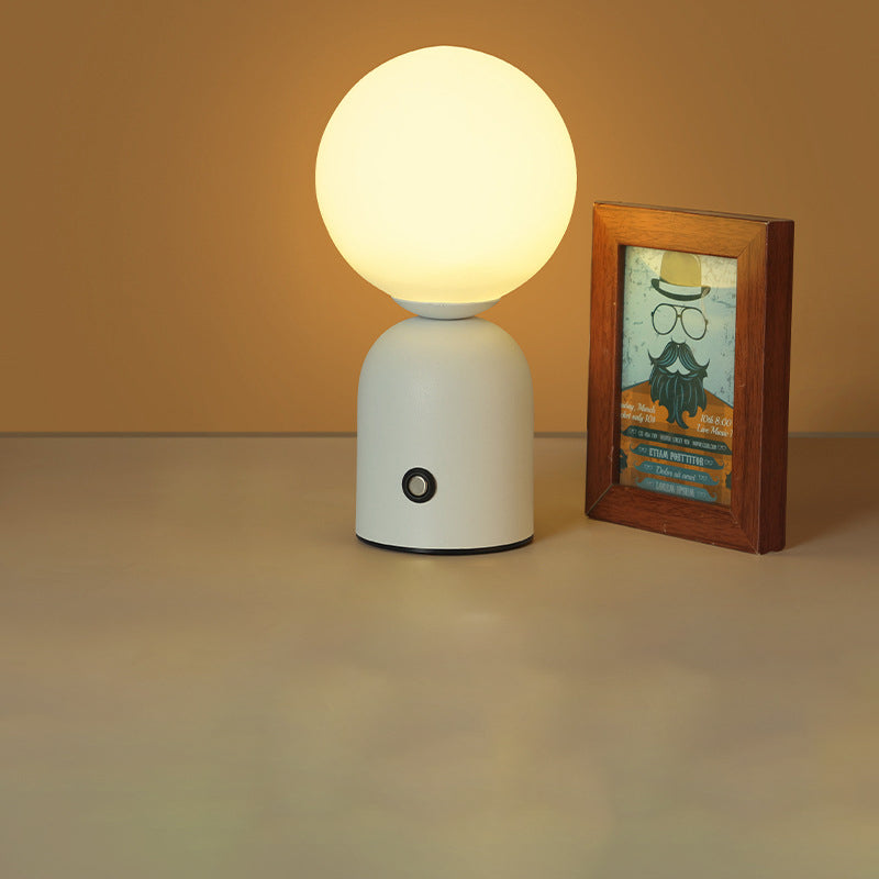Minimalist LED Table Lamp – Plug-in, 2 W with Acrylic Shade