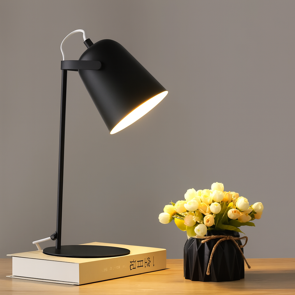 Colorful Desk Lamp with Scandinavian Design