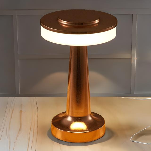 Wireless LED Table Lamp Touch Sensor Rechargeable Design Lamp for Indoor & Outdoor