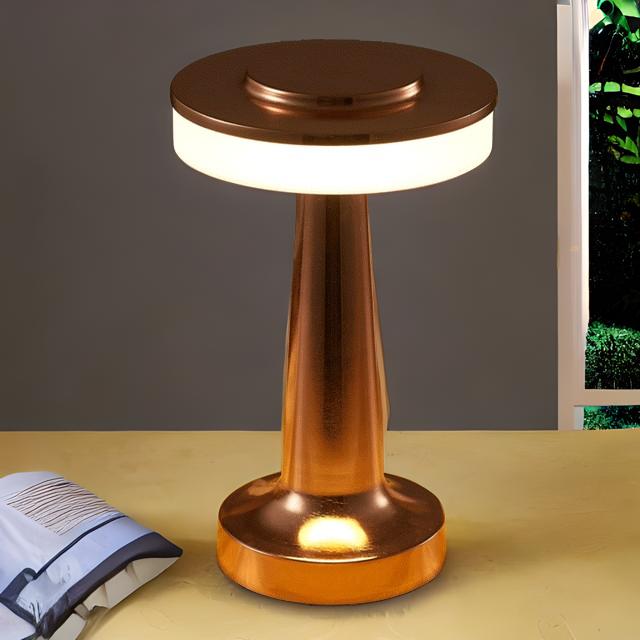Wireless LED Table Lamp Touch Sensor Rechargeable Design Lamp for Indoor & Outdoor