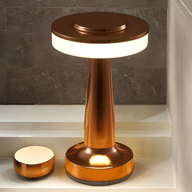 Wireless LED Table Lamp Touch Sensor Rechargeable Design Lamp for Indoor & Outdoor
