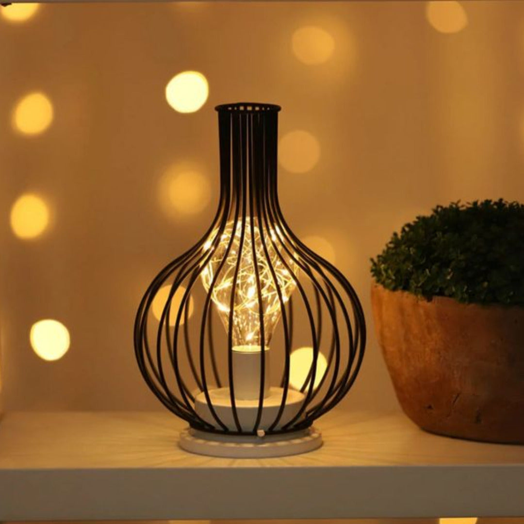 Amara – Collection of Table Lamps in Wine Bottle, Carafe & Glass Design