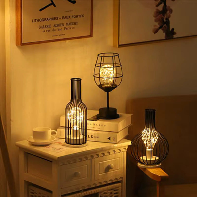 Amara – Collection of Table Lamps in Wine Bottle, Carafe & Glass Design