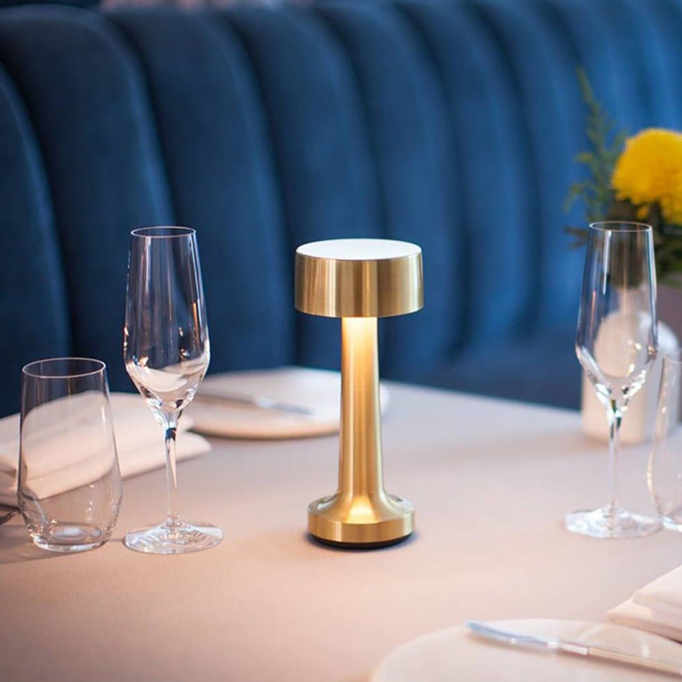 Luxury Dimmable Table Lamp with LED Lighting and Stylish Design