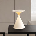 Japandi Wireless Hourglass Table Lamp with Adjustable Brightness