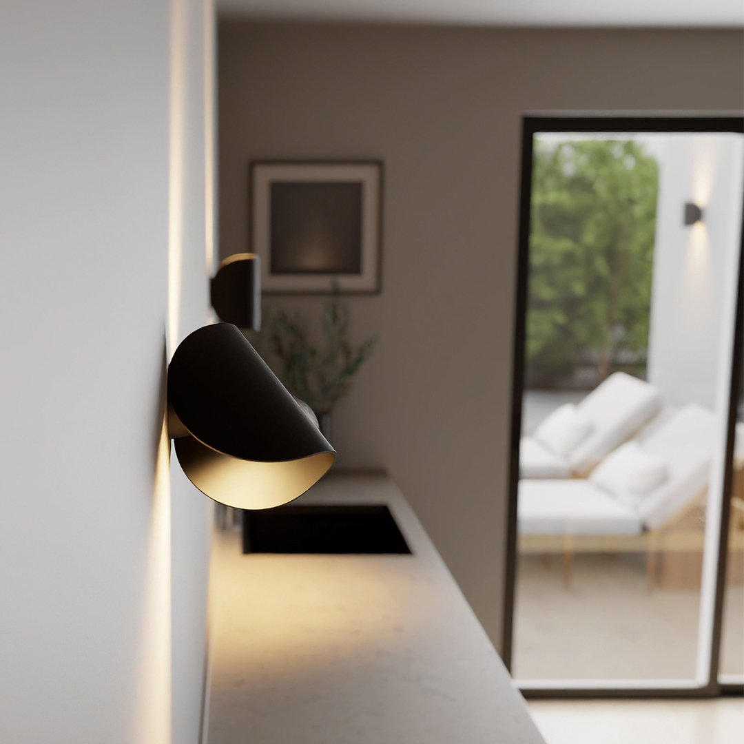 Rotatable LED Wall Lamp for Flexible Indoor & Outdoor Lighting