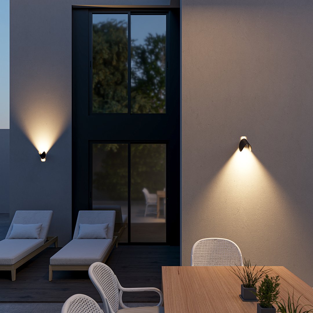 Rotatable LED Wall Lamp for Flexible Indoor & Outdoor Lighting