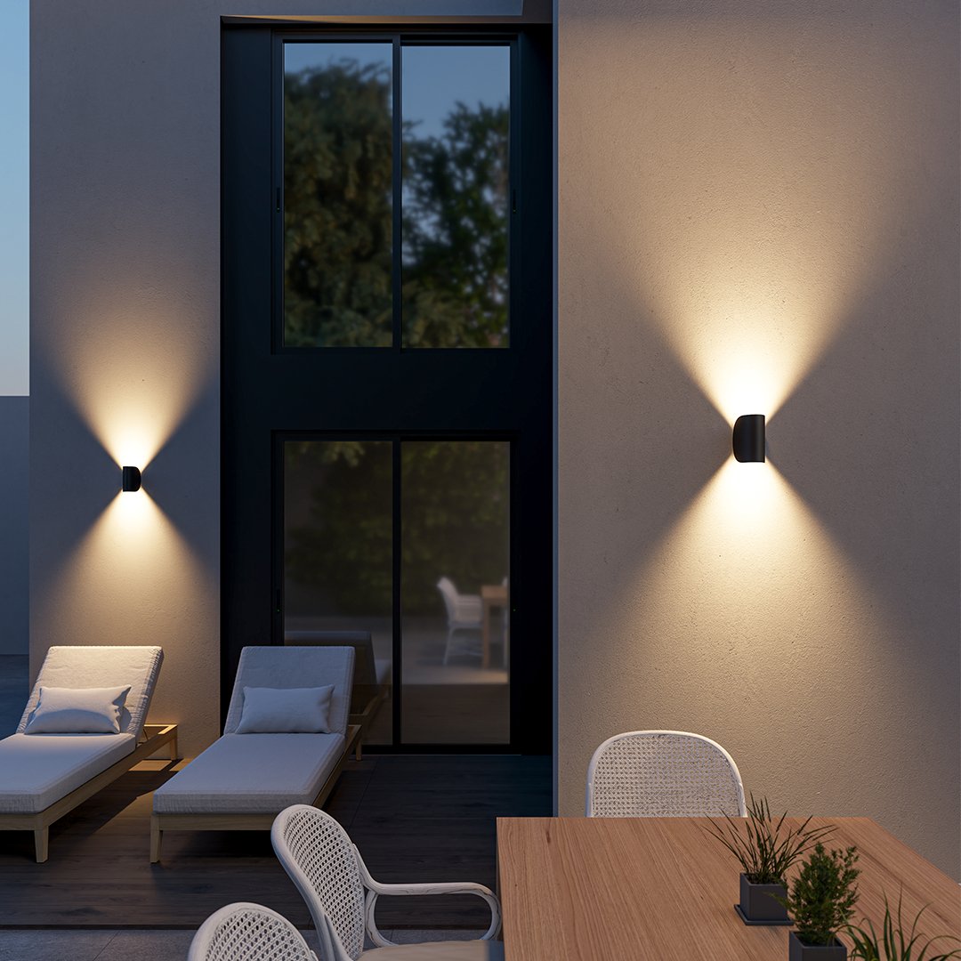 Rotatable LED Wall Lamp for Flexible Indoor & Outdoor Lighting