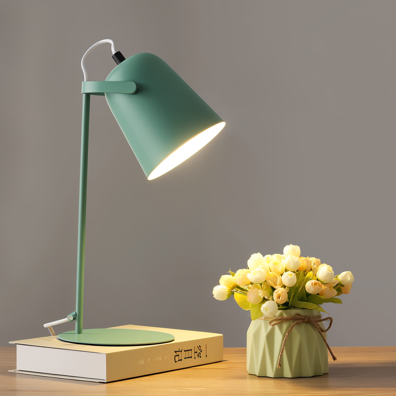 Colorful Desk Lamp with Scandinavian Design
