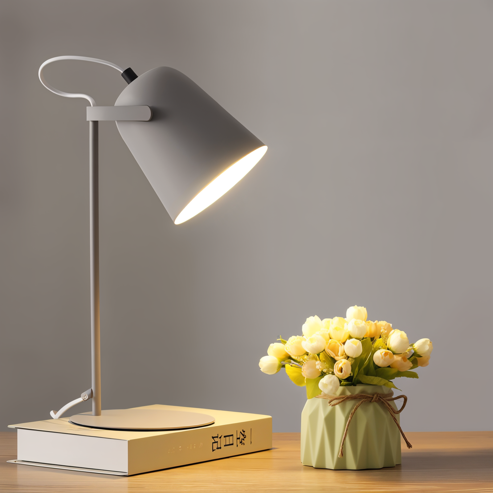 Colorful Desk Lamp with Scandinavian Design