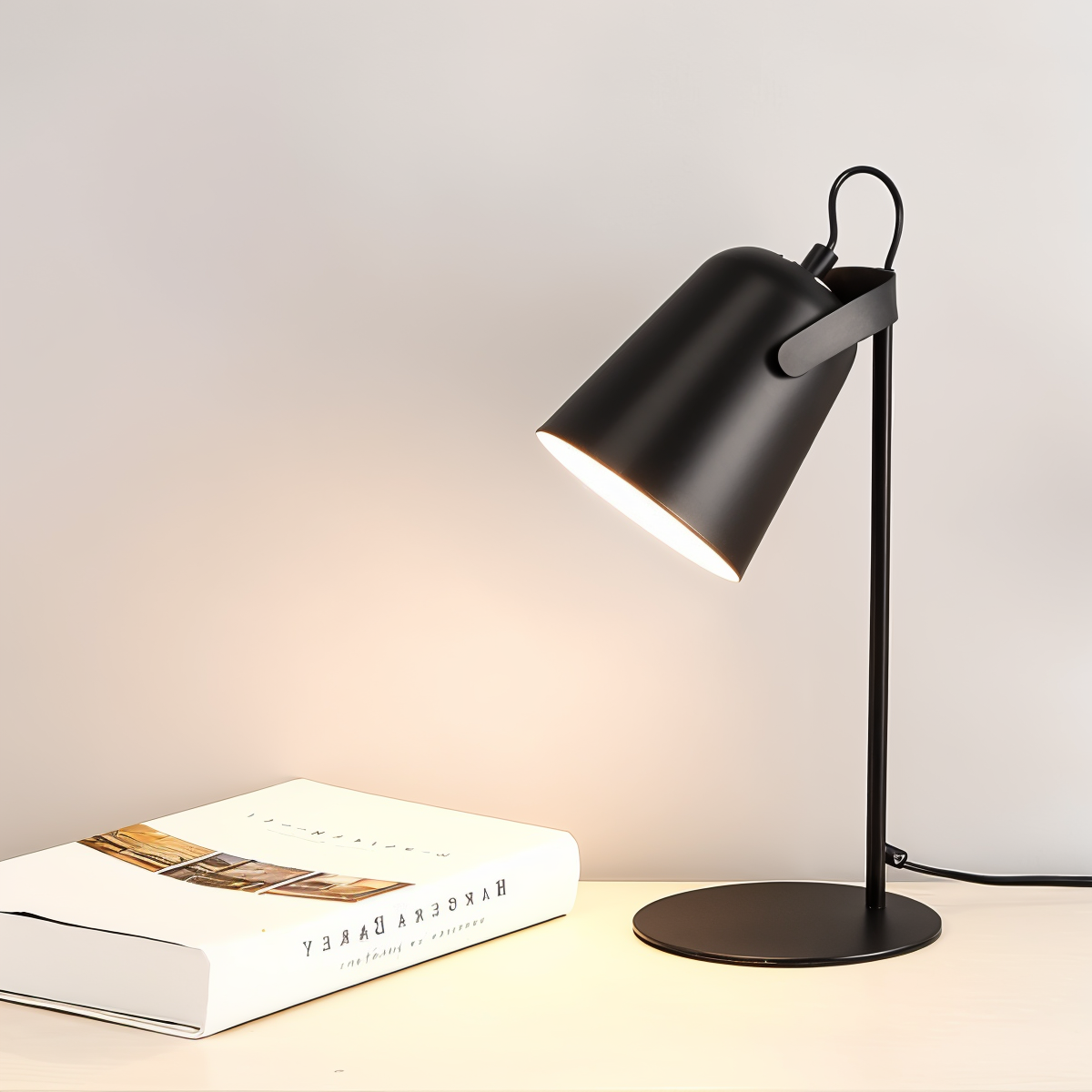 Colorful Desk Lamp with Scandinavian Design