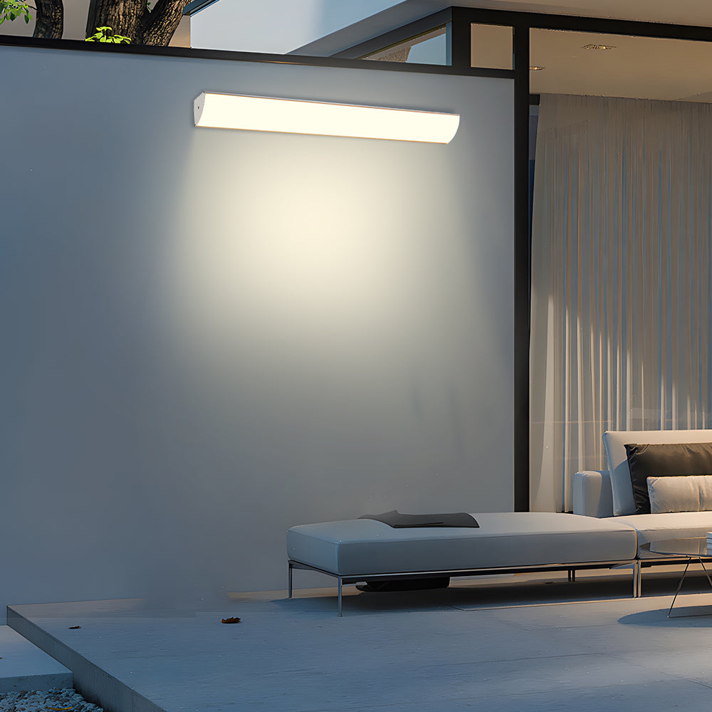 Elegant Outdoor Wall Lamp with LED & Slim Design (IP65)