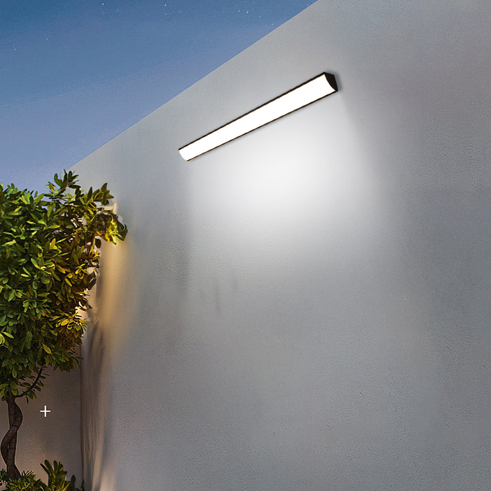Elegant Outdoor Wall Lamp with LED & Slim Design (IP65)
