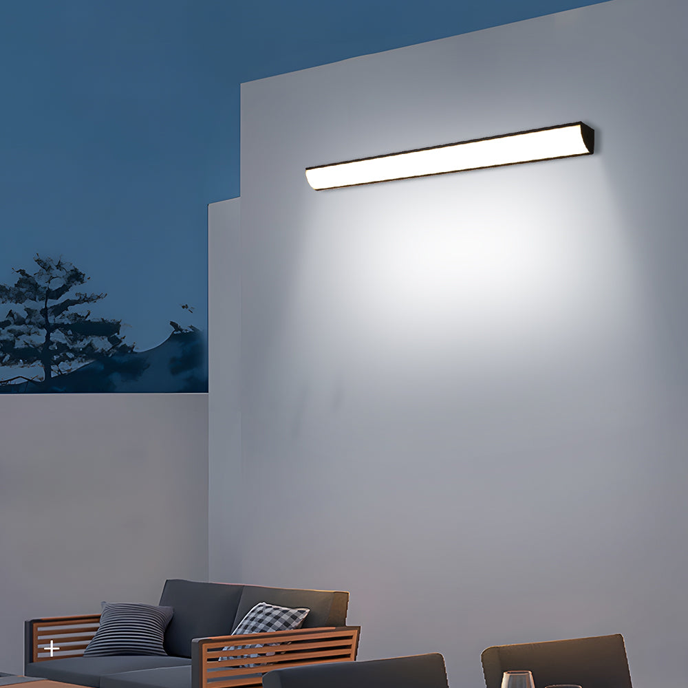 Elegant Outdoor Wall Lamp with LED & Slim Design (IP65)