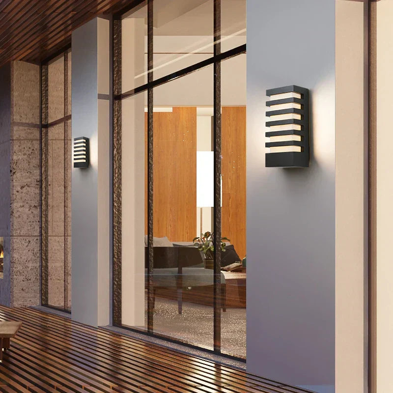 Minimalist LED Wall Lamp with Modern Design for Indoor & Outdoor IP65