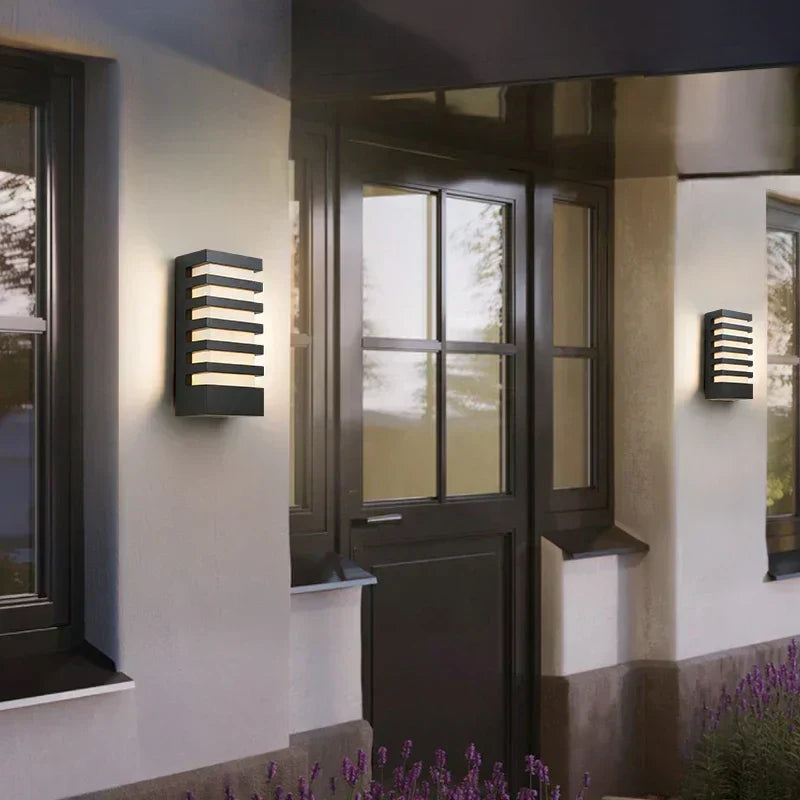 Minimalist LED Wall Lamp with Modern Design for Indoor & Outdoor IP65