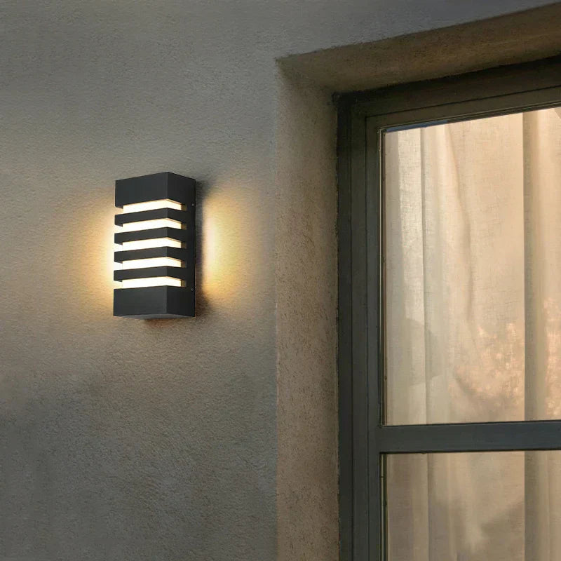 Minimalist LED Wall Lamp with Modern Design for Indoor & Outdoor IP65