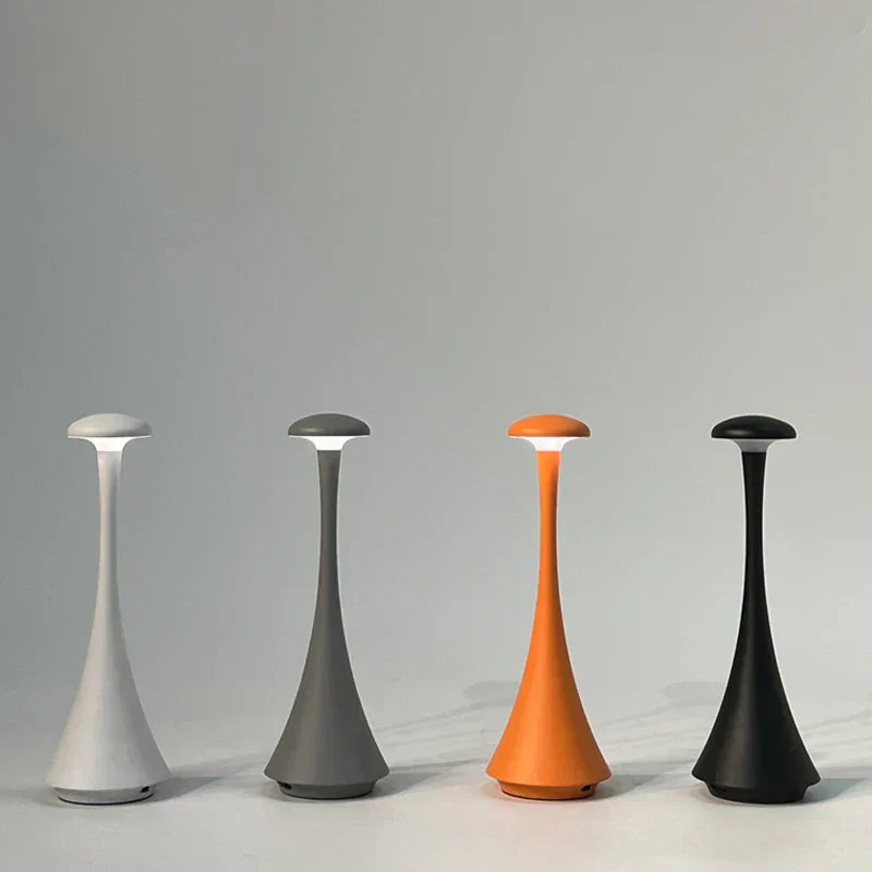 Minimalist Wireless LED Table Lamp with Scandinavian Design