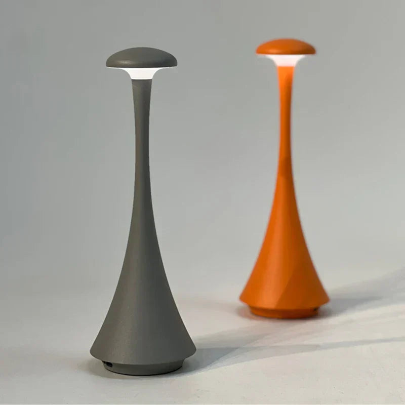 Minimalist Wireless LED Table Lamp with Scandinavian Design