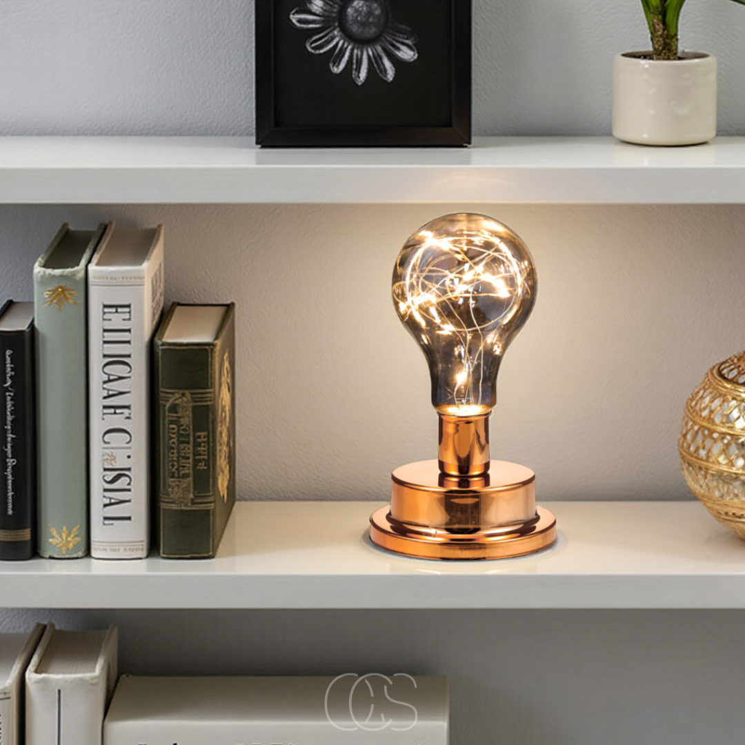 Table Lamp with Elegant Bulb Design