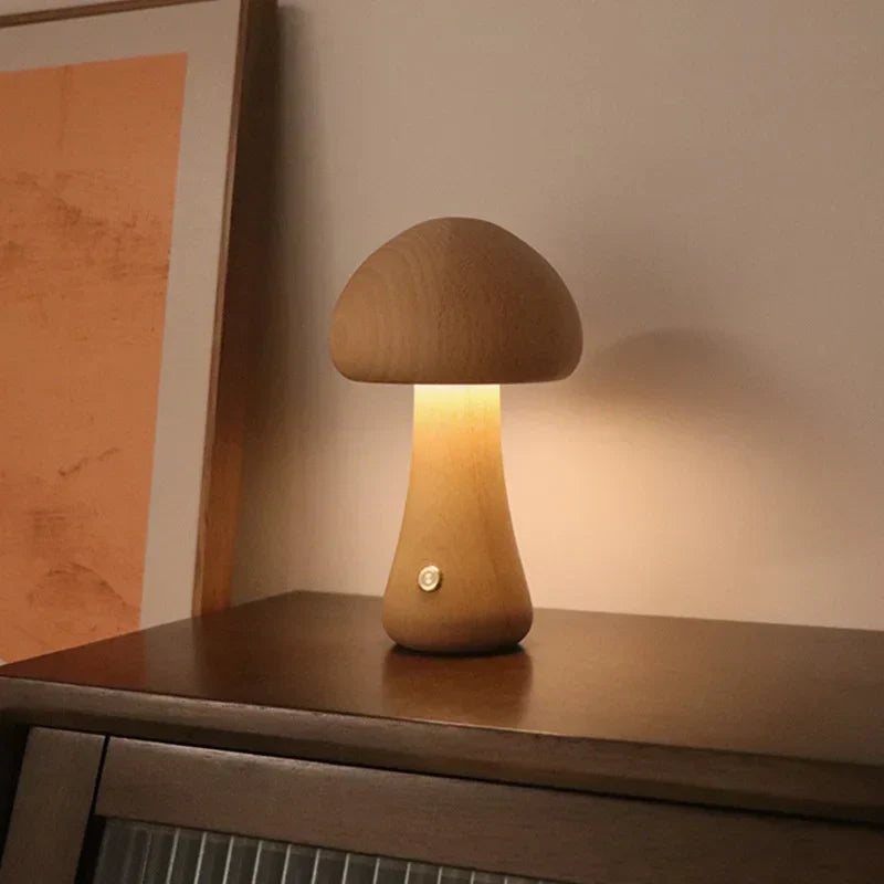 Gioia – Mushroom Night Lamp with Touch Control