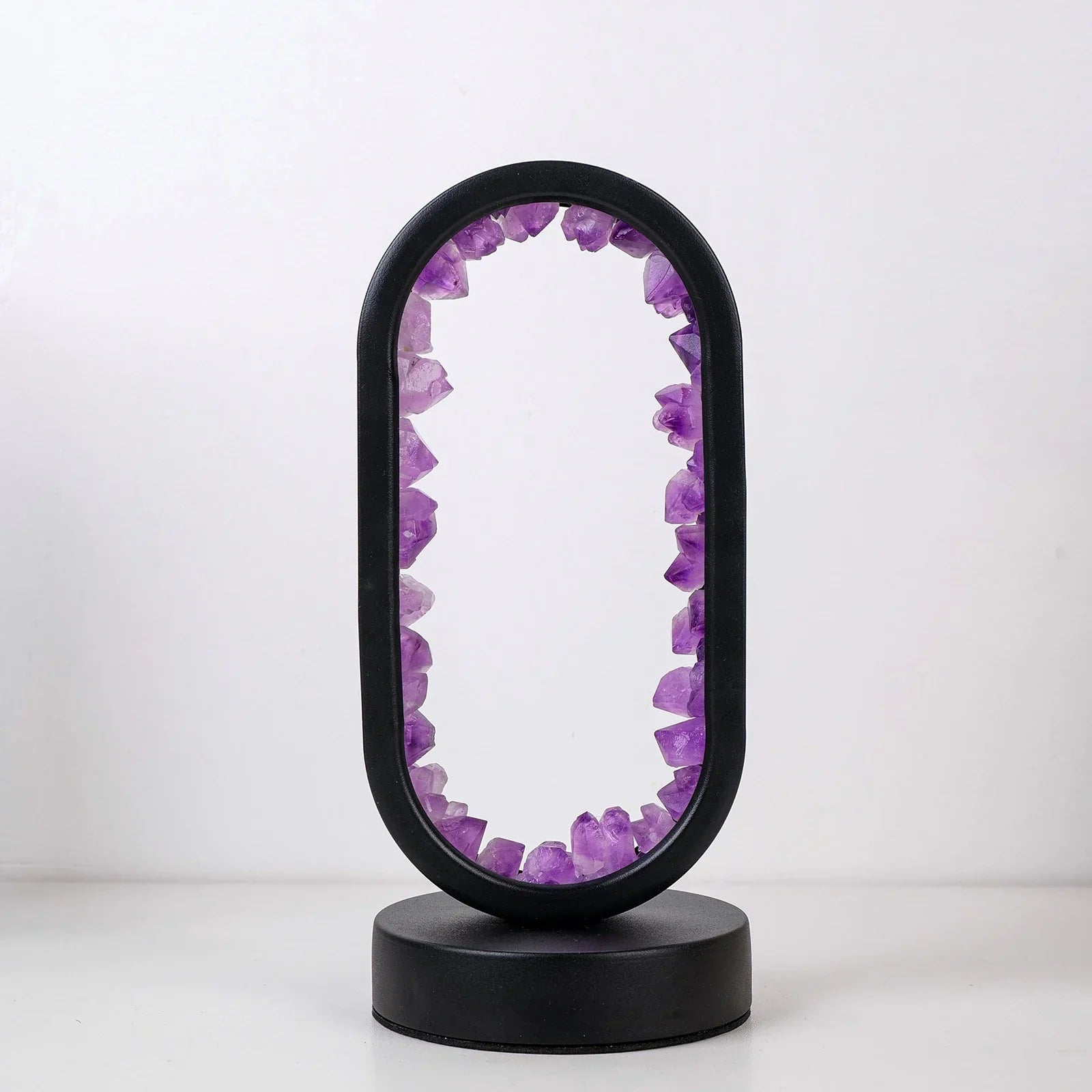 Lagom – Amethyst Serenity Lamp with Natural Crystals