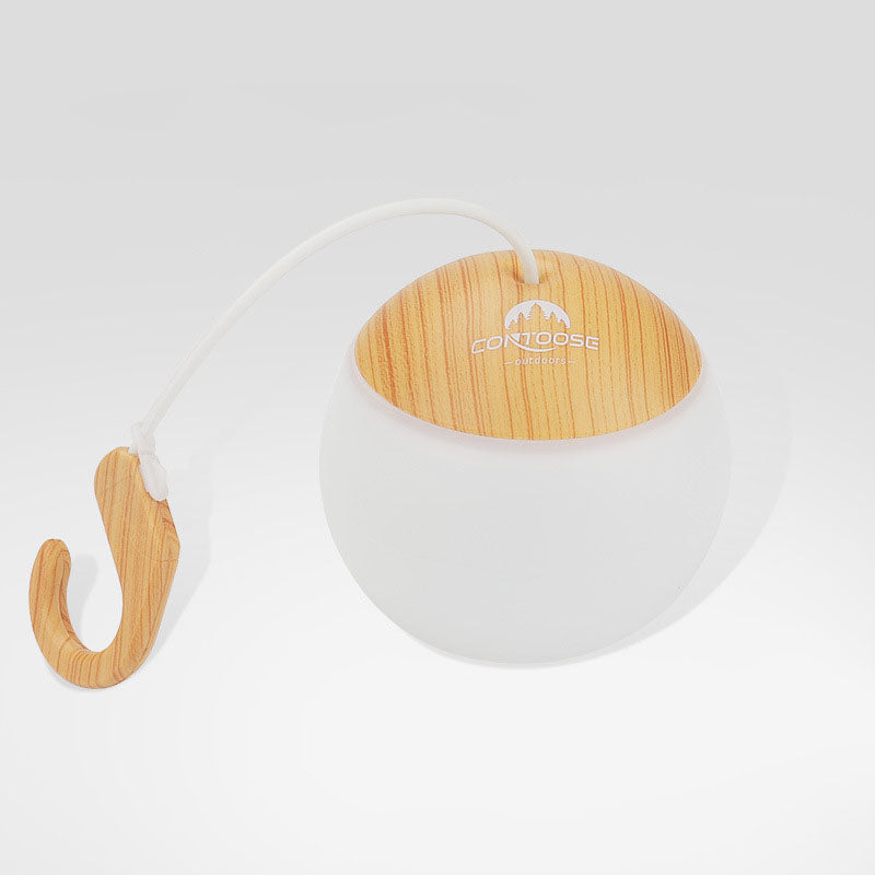 Portable USB LED Outdoor Lamp – Pendant Lamp with Hook and 12 Hours Runtime