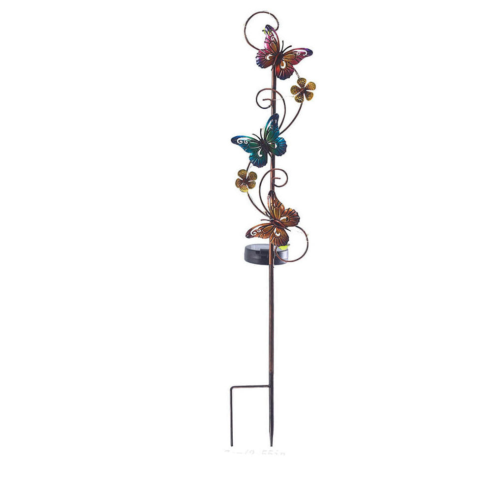 Colorful Solar Outdoor Lamp – LED Garden Stake, IP44 Waterproof