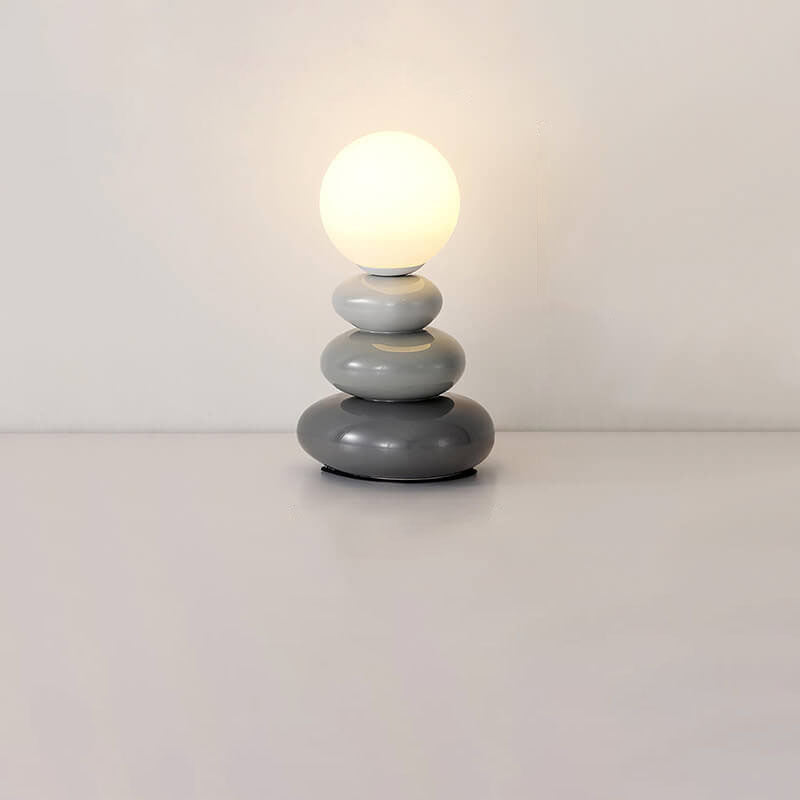 Modern Ceramic LED Table Lamp – USB Rechargeable, 3 W, 300 lm