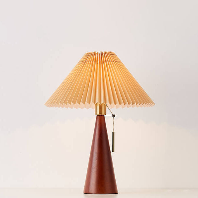 Japandi Wooden Table Lamp