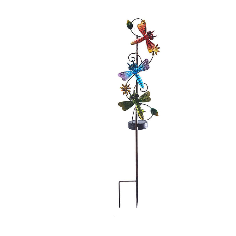 Colorful Solar Outdoor Lamp – LED Garden Stake, IP44 Waterproof