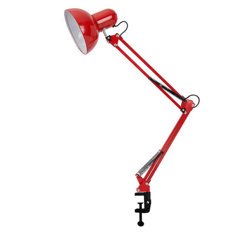 Minimalist Mountable Table Lamp of Iron and ABS Available in Multiple Colors