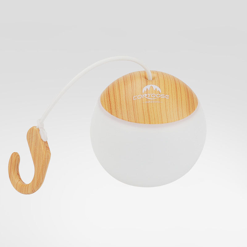 Portable USB LED Outdoor Lamp – Pendant Lamp with Hook and 12 Hours Runtime