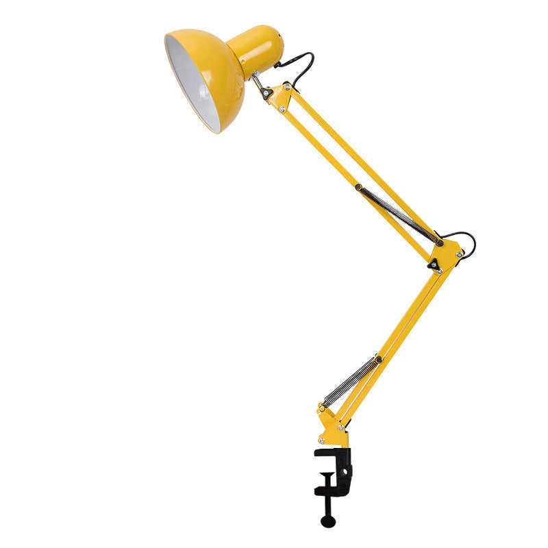 Minimalist Mountable Table Lamp of Iron and ABS Available in Multiple Colors