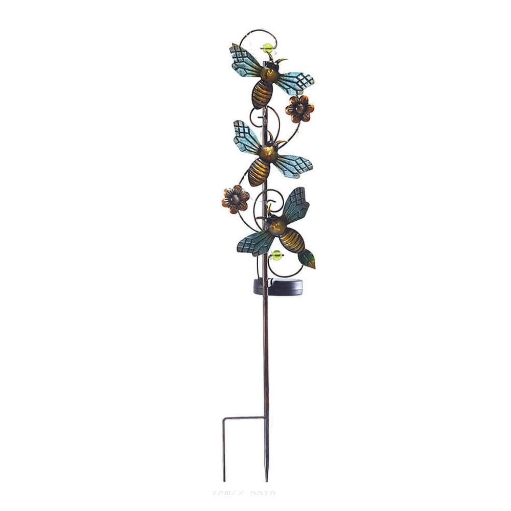 Colorful Solar Outdoor Lamp – LED Garden Stake, IP44 Waterproof