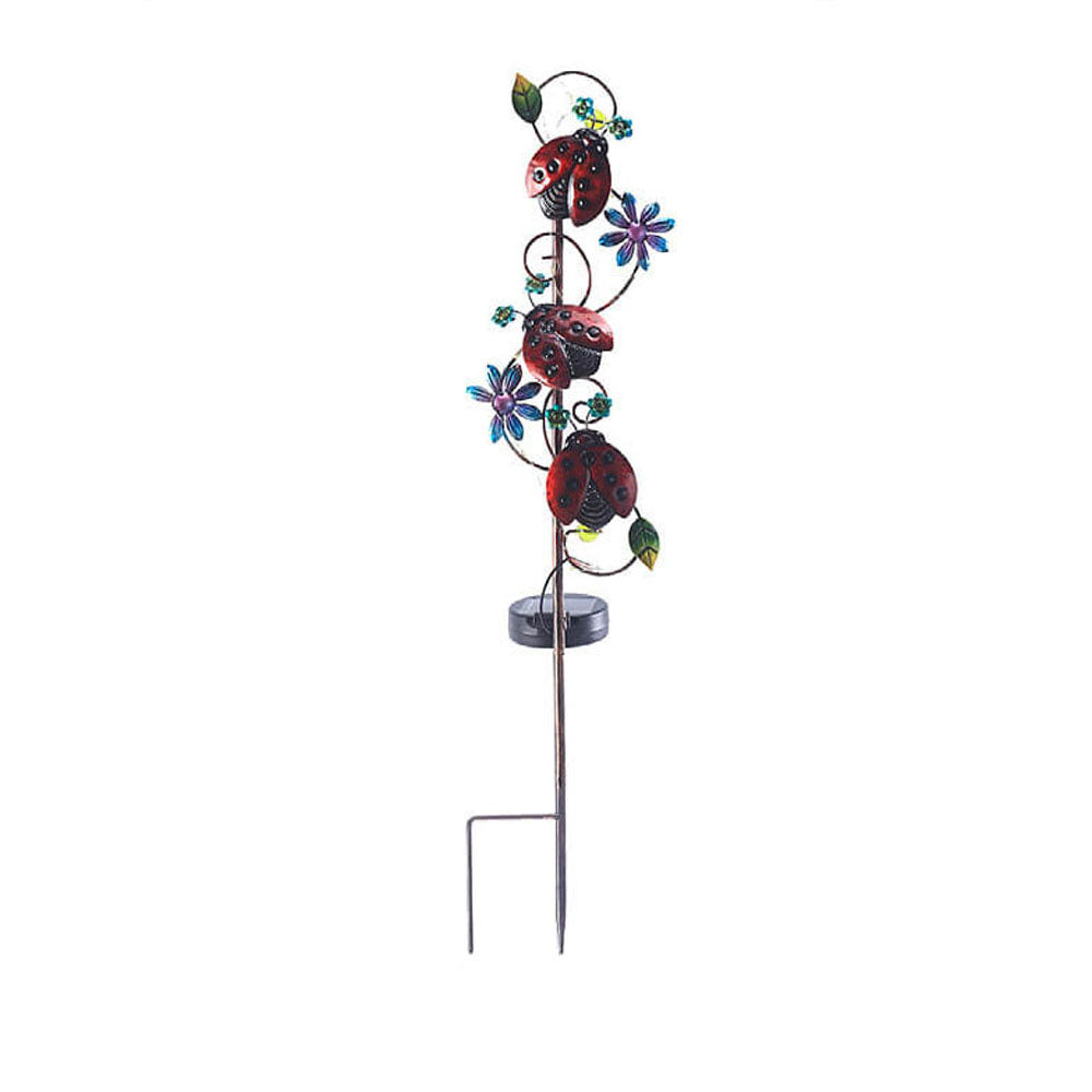 Colorful Solar Outdoor Lamp – LED Garden Stake, IP44 Waterproof
