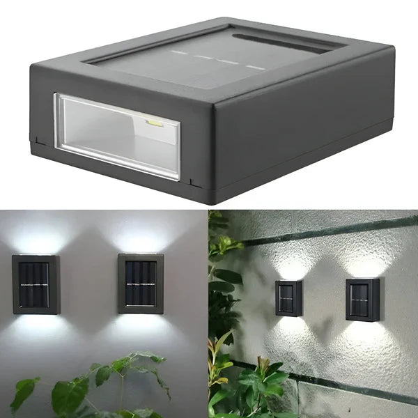 Elegant Solar Outdoor Lamp with Weatherproof & Energy-Efficient Design