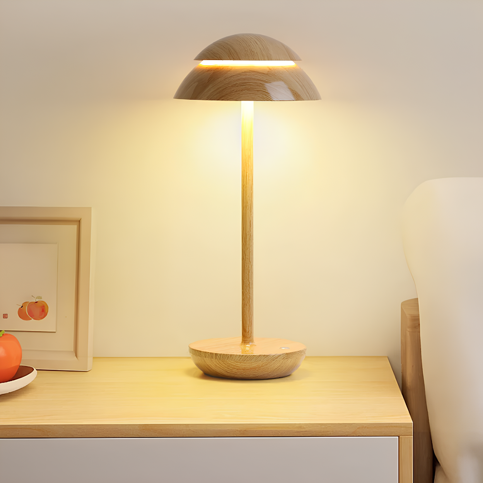 Stylish Aluminum Table Lamp with Dimmer Function