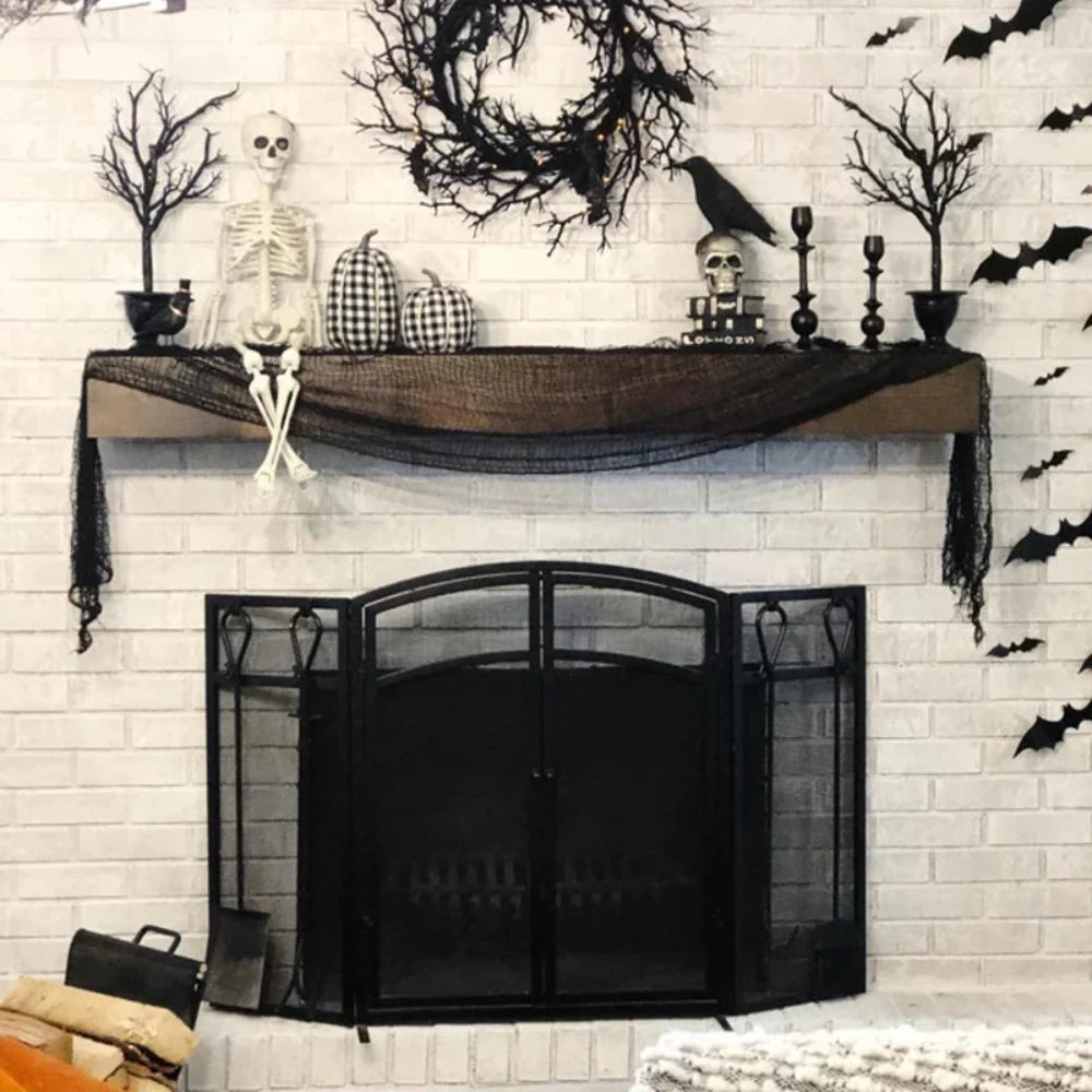 Halloween Decoration Netting Spooky Spider Web