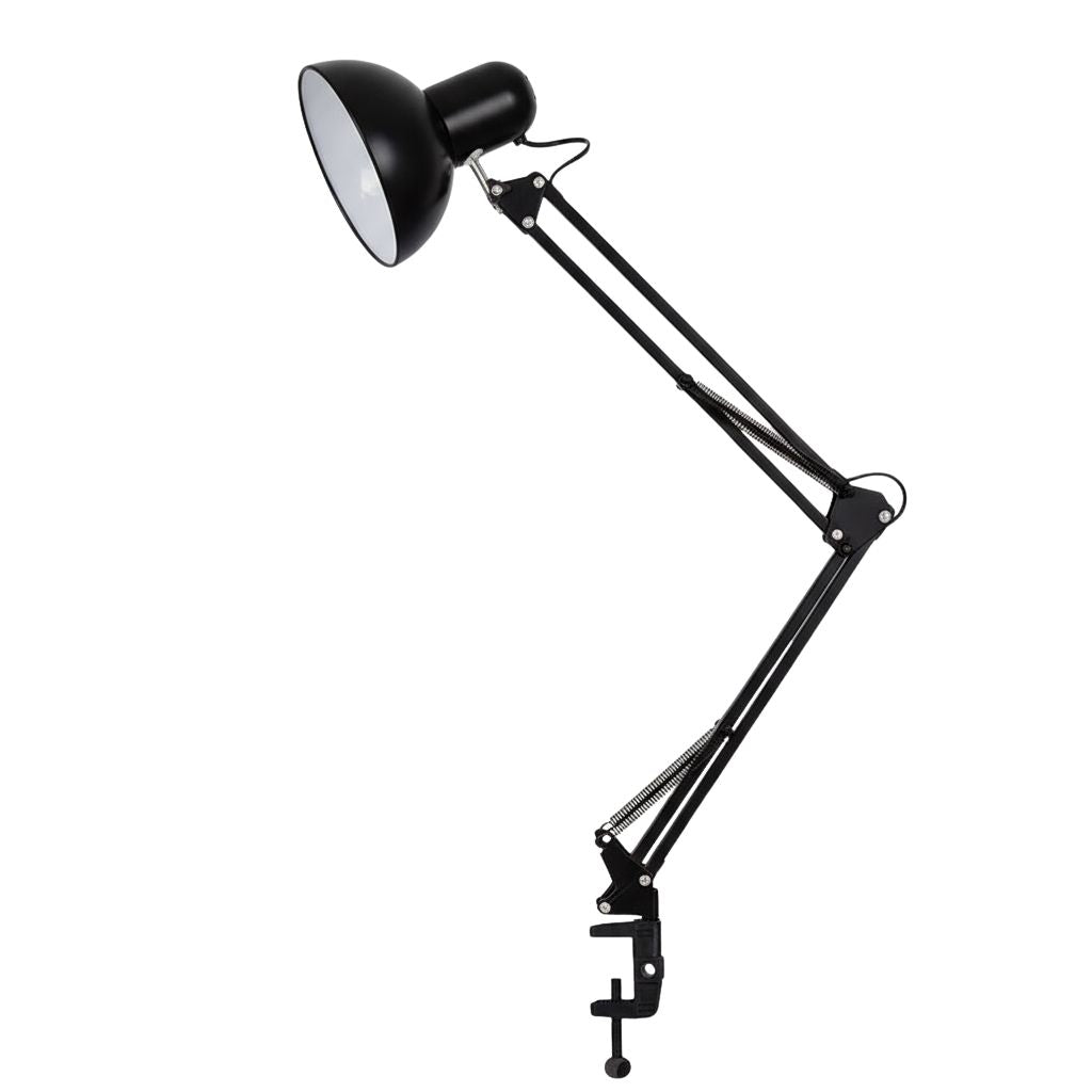 Minimalist Mountable Table Lamp of Iron and ABS Available in Multiple Colors