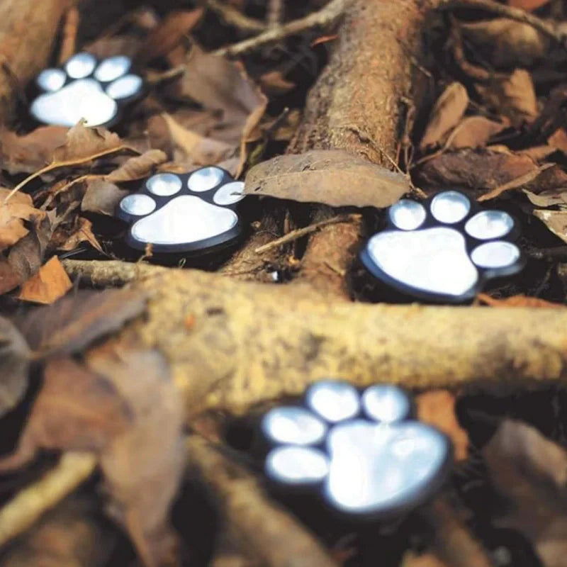 Solar Paw Print Lamp – Cozy Garden Lighting for Animal Lovers